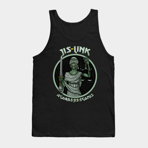 JIS-Link Logo Tank Top by azhmodai